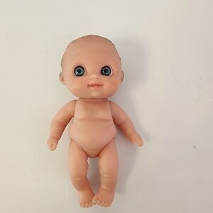 Berenguer Baby Doll 8" Nude Vinyl Body Mini Baby Doll Poseable